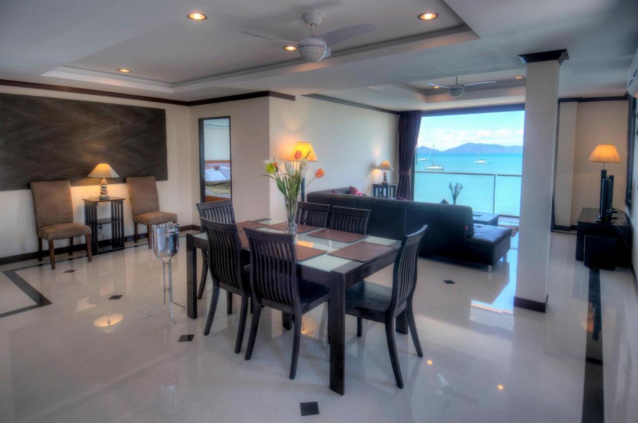 Emerald Beach-Front Apartments Fishermans Village Koh Samui Bagian luar foto