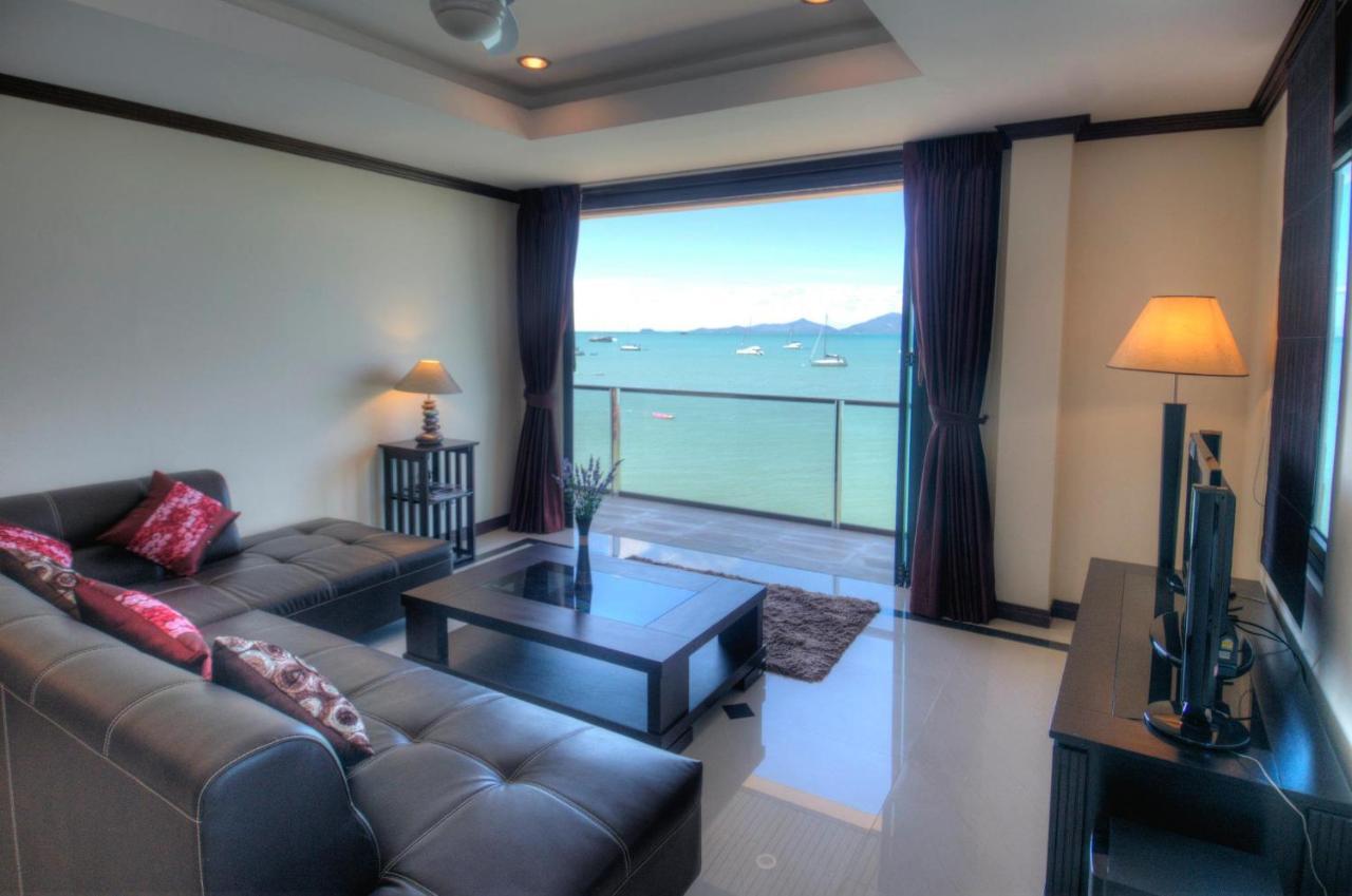 Emerald Beach-Front Apartments Fishermans Village Koh Samui Bagian luar foto
