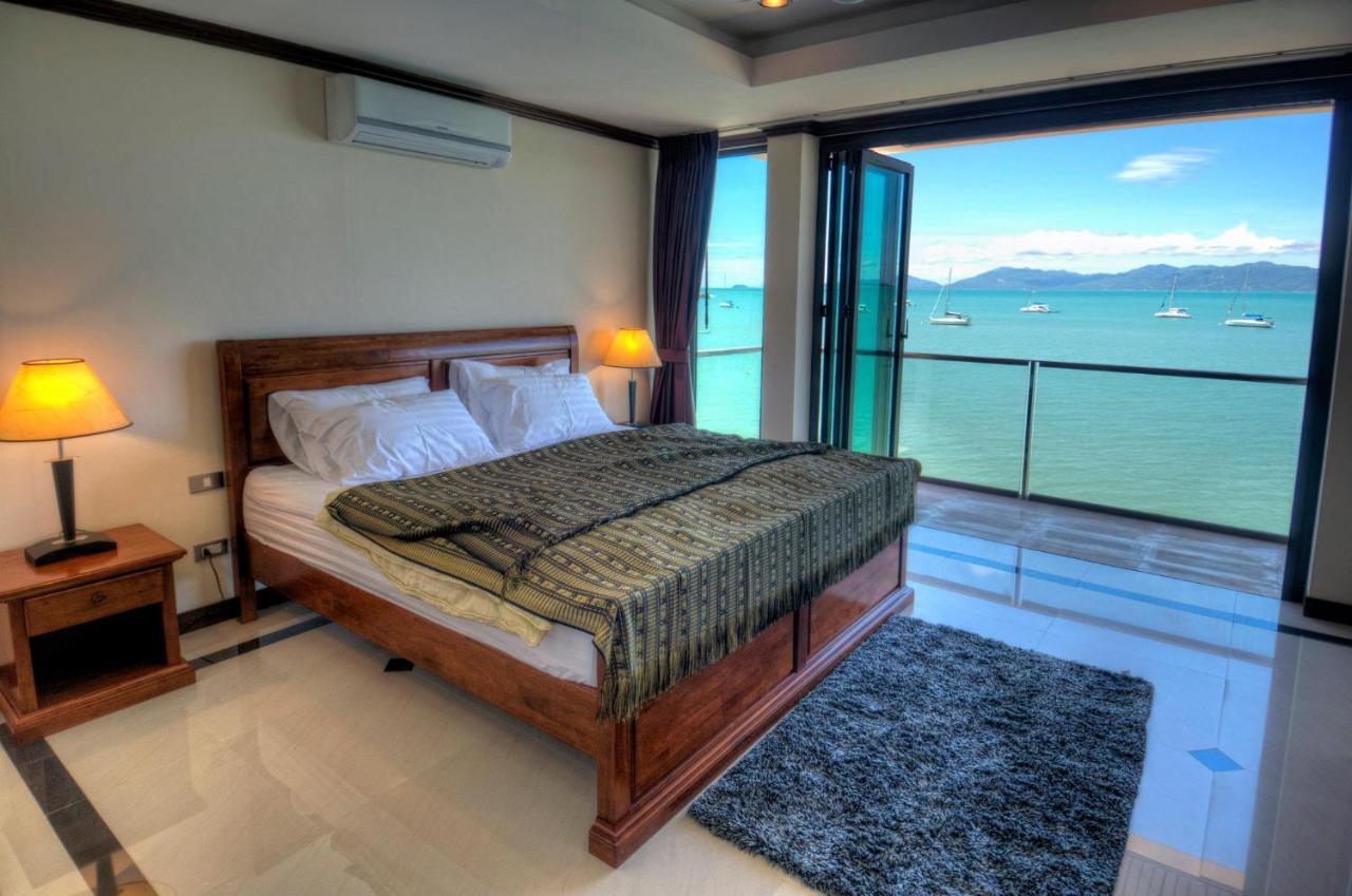 Emerald Beach-Front Apartments Fishermans Village Koh Samui Bagian luar foto